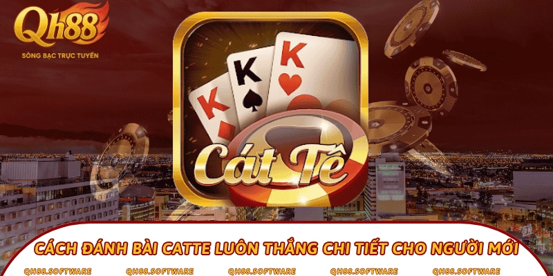 Cách đánh bài Catte luôn thắng chi tiết cho người mới