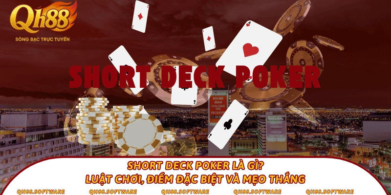 Short Deck Poker là gì? Luật chơi, điểm đặc biệt và mẹo thắng